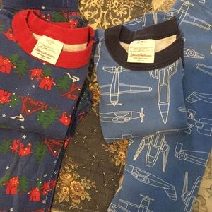 Set of two Hanna Anderson boys PJs, size 90